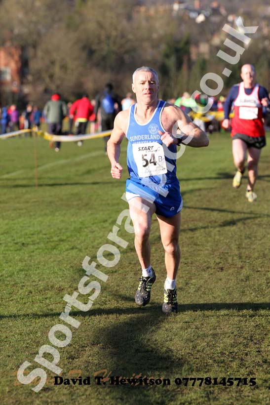 54B Veterans race, Durham Cathedral Cross Country Relays.